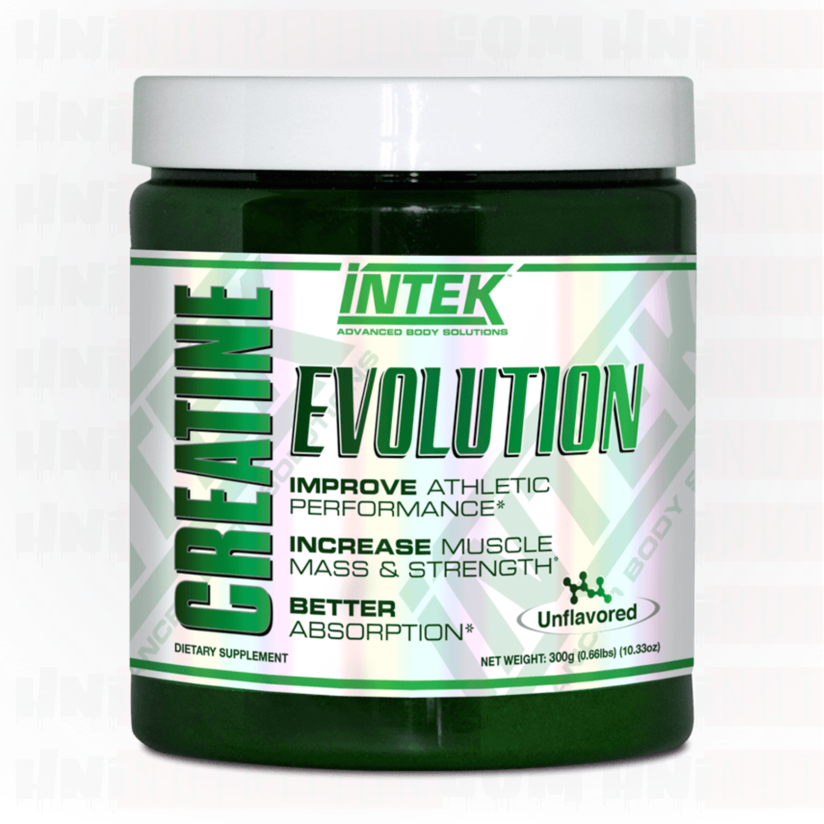 INTEK CREATINE EVOLUTION UNFLAVORED 300G – H&I Nutrition
