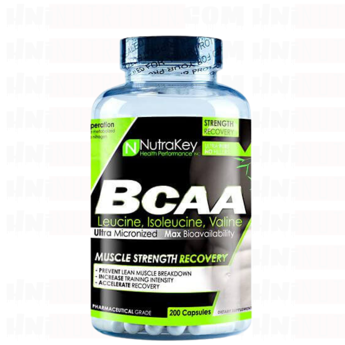 NUTRAKEY BCAA (200 CAPS)