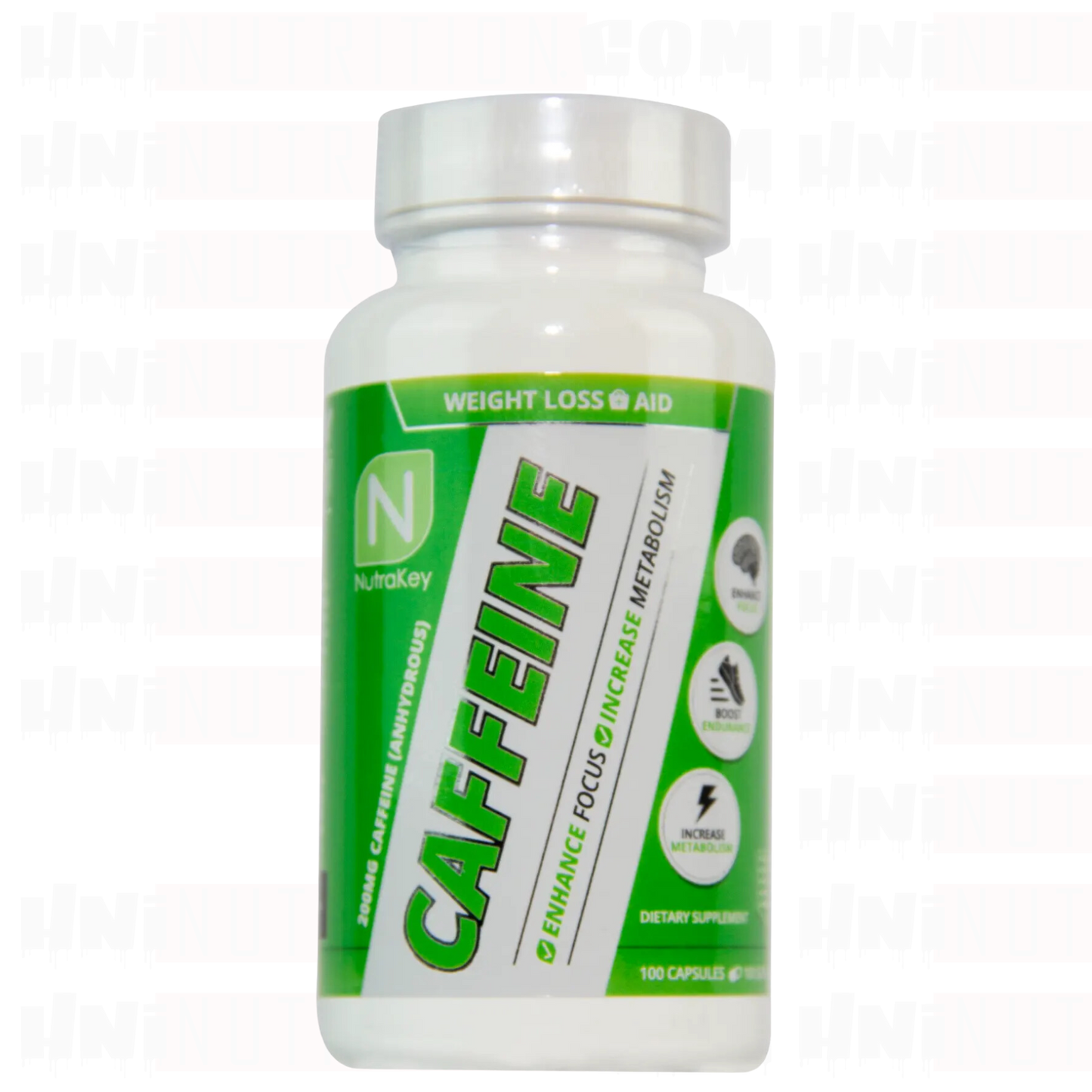 NUTRAKEY CAFFEINE 100 CAPSULES