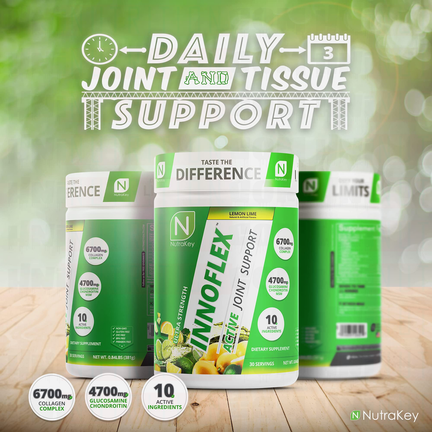 NUTRAKEY INNOFLEX JOINT SUPPORT 30 SERV