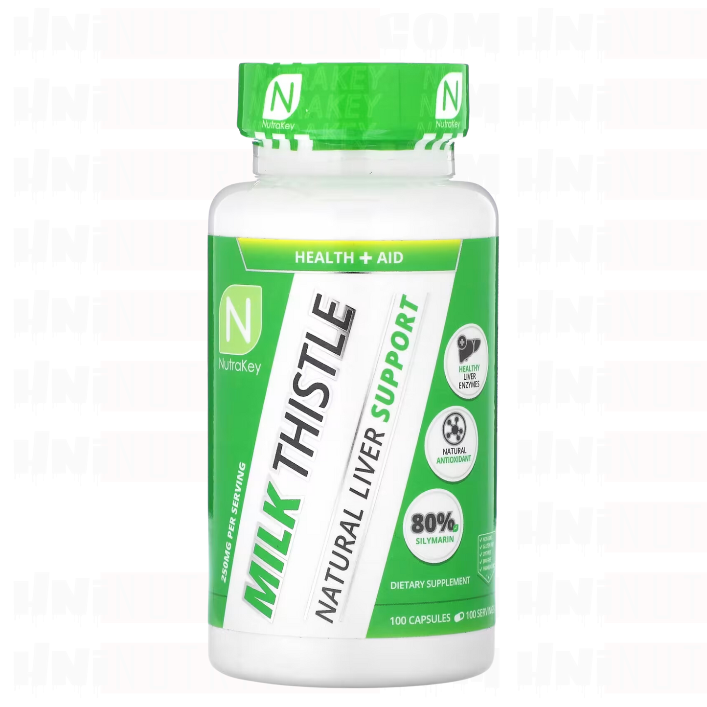 NUTRAKEY MILK THISTLE 100 CAPSULES