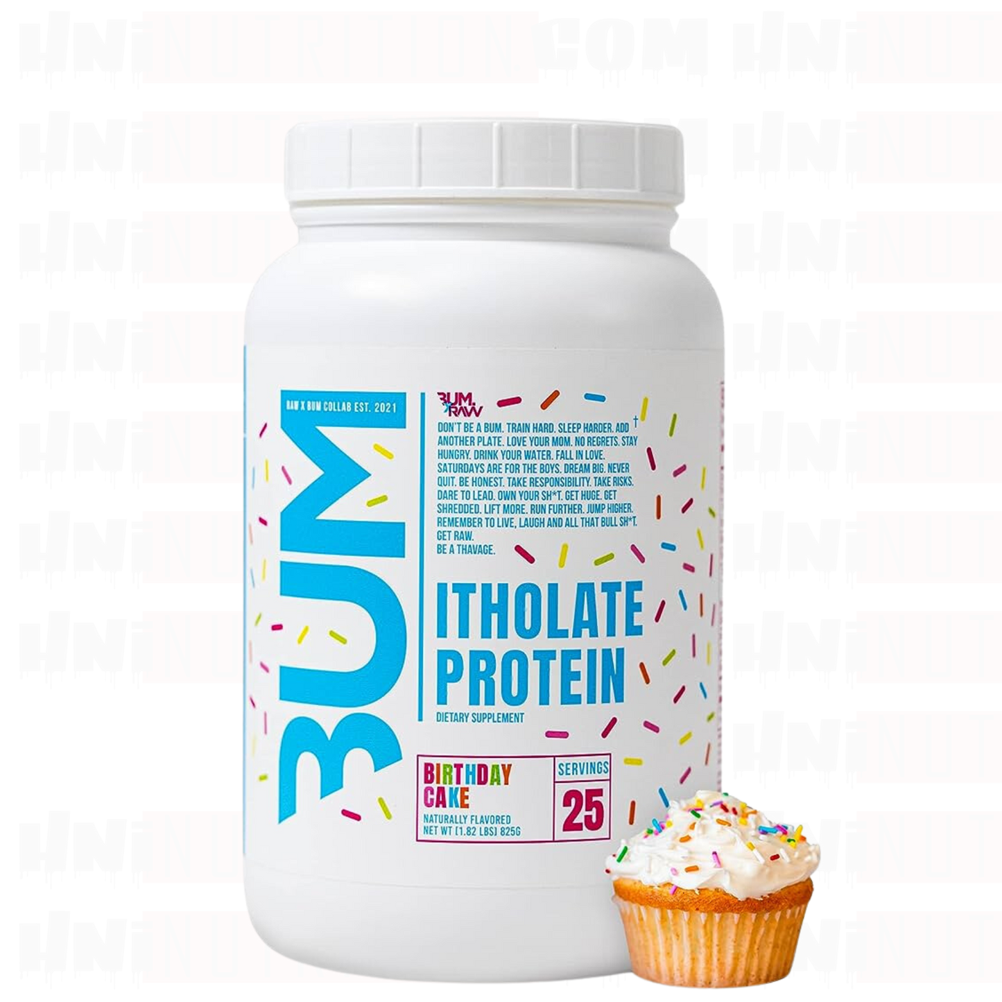 RAW NUTRITION BUM ITHOLATE PROTEIN