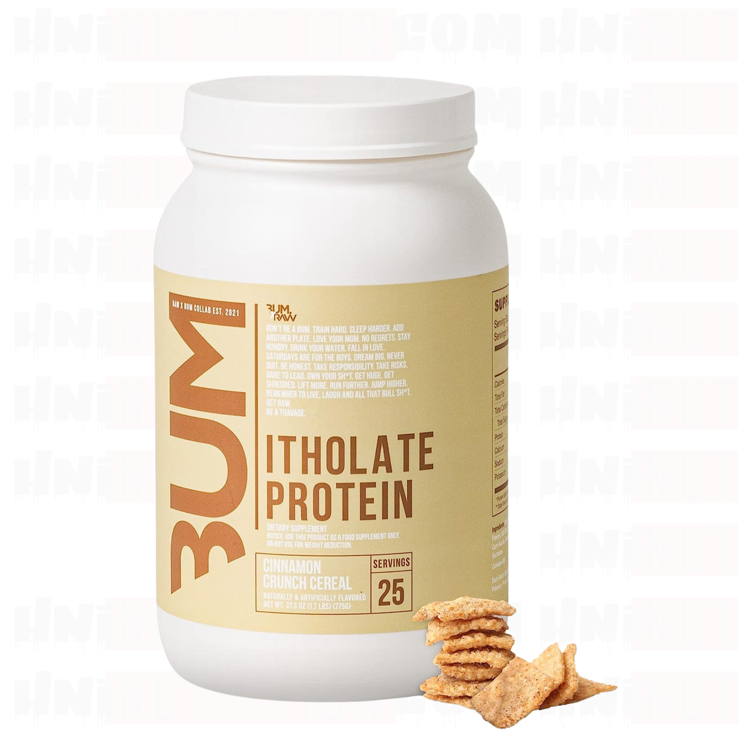 RAW NUTRITION BUM ITHOLATE PROTEIN