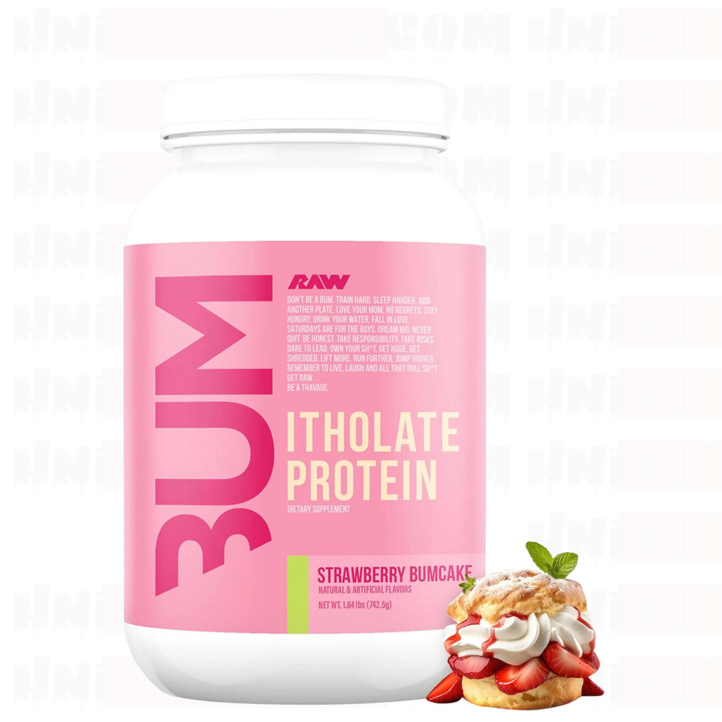 RAW NUTRITION BUM ITHOLATE PROTEIN