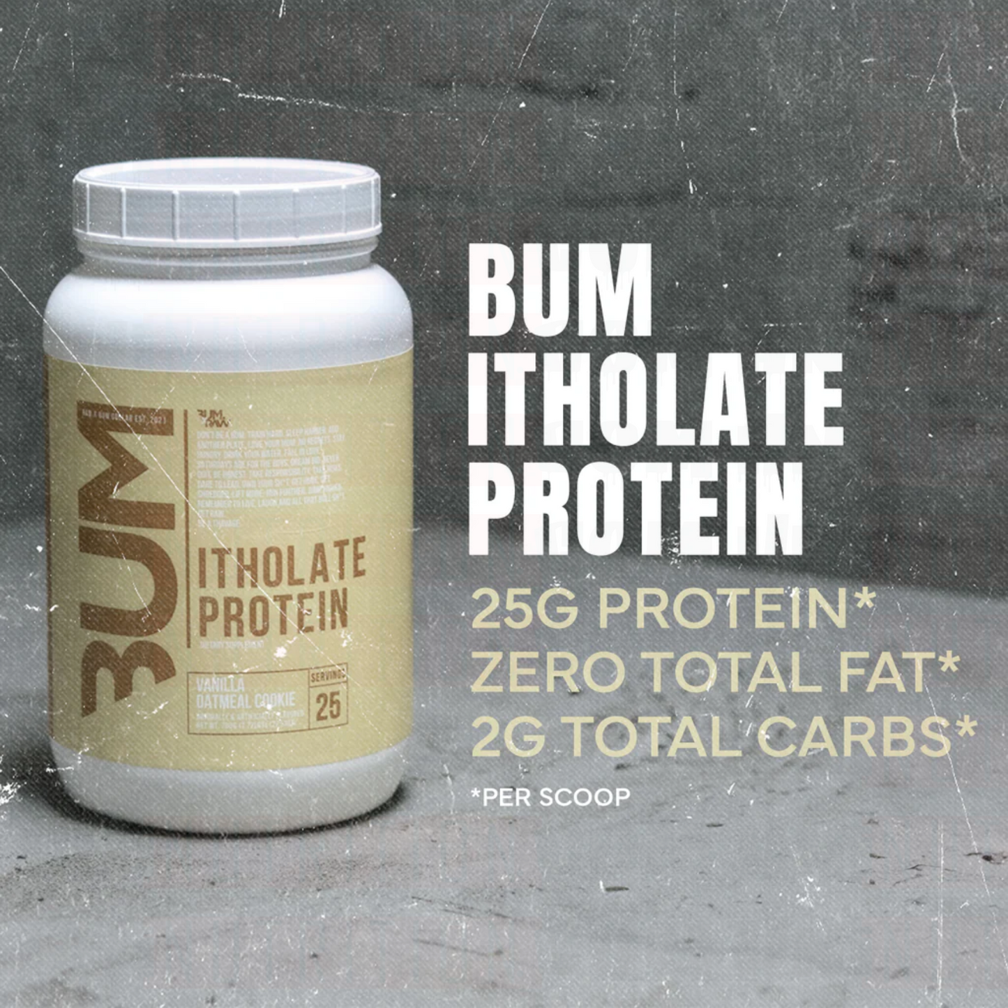 RAW NUTRITION BUM ITHOLATE PROTEIN