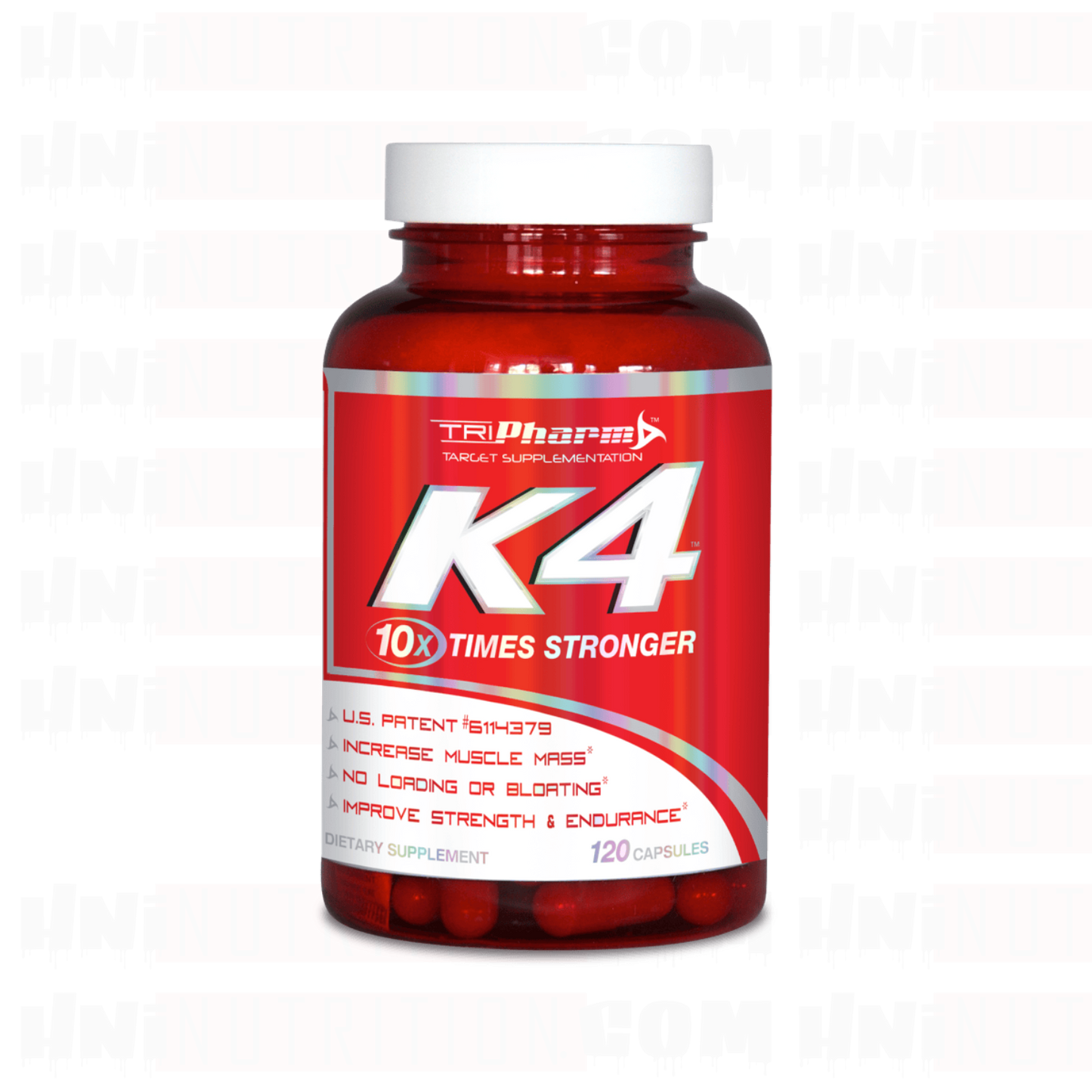 TRI PHARM K4 120 CAPSULES