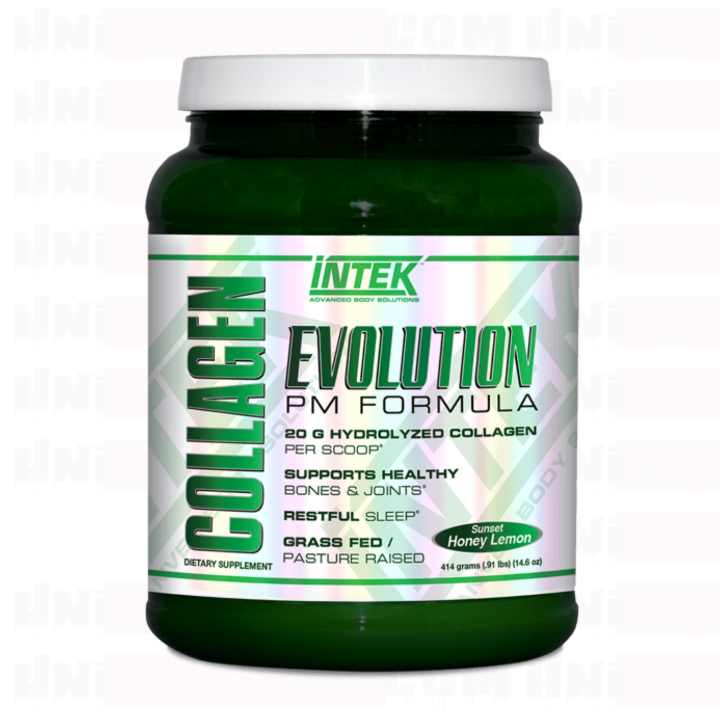 INTEK COLLAGEN EVOLUTION PM FORMULA SUNSET HONEY LEMON