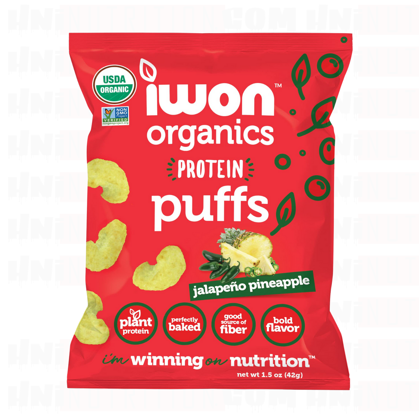 IWON ORGANICS PROTEIN PUFFS