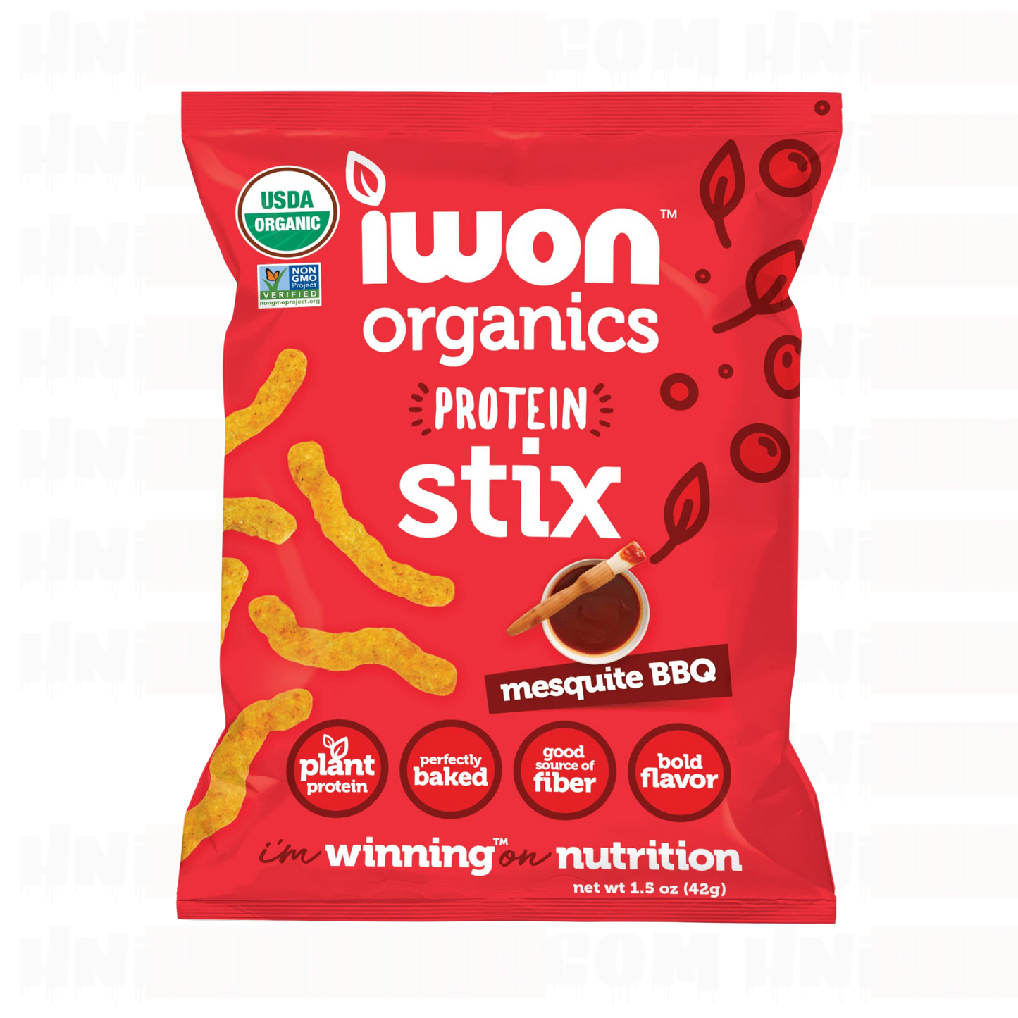 IWON ORGANICS PROTEIN STIX