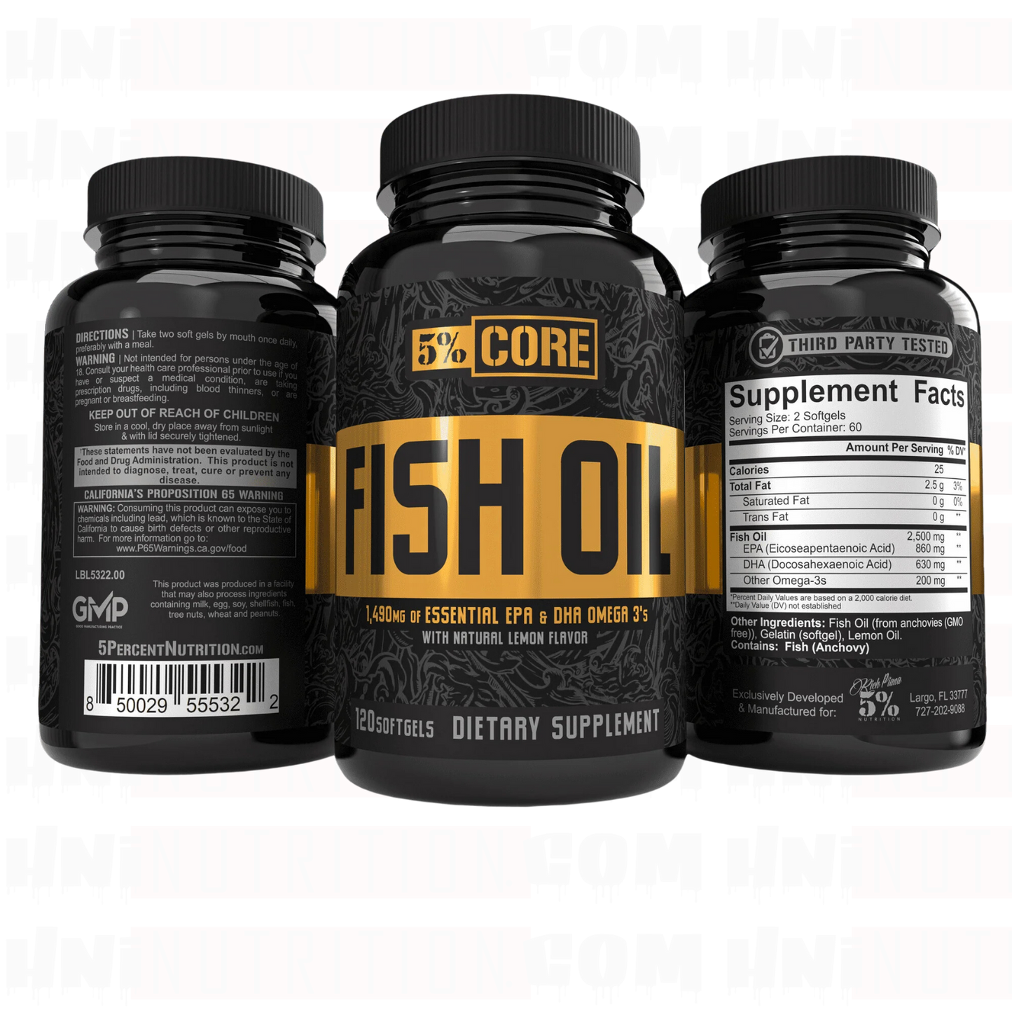 5% NUTRITION CORE FISH OIL