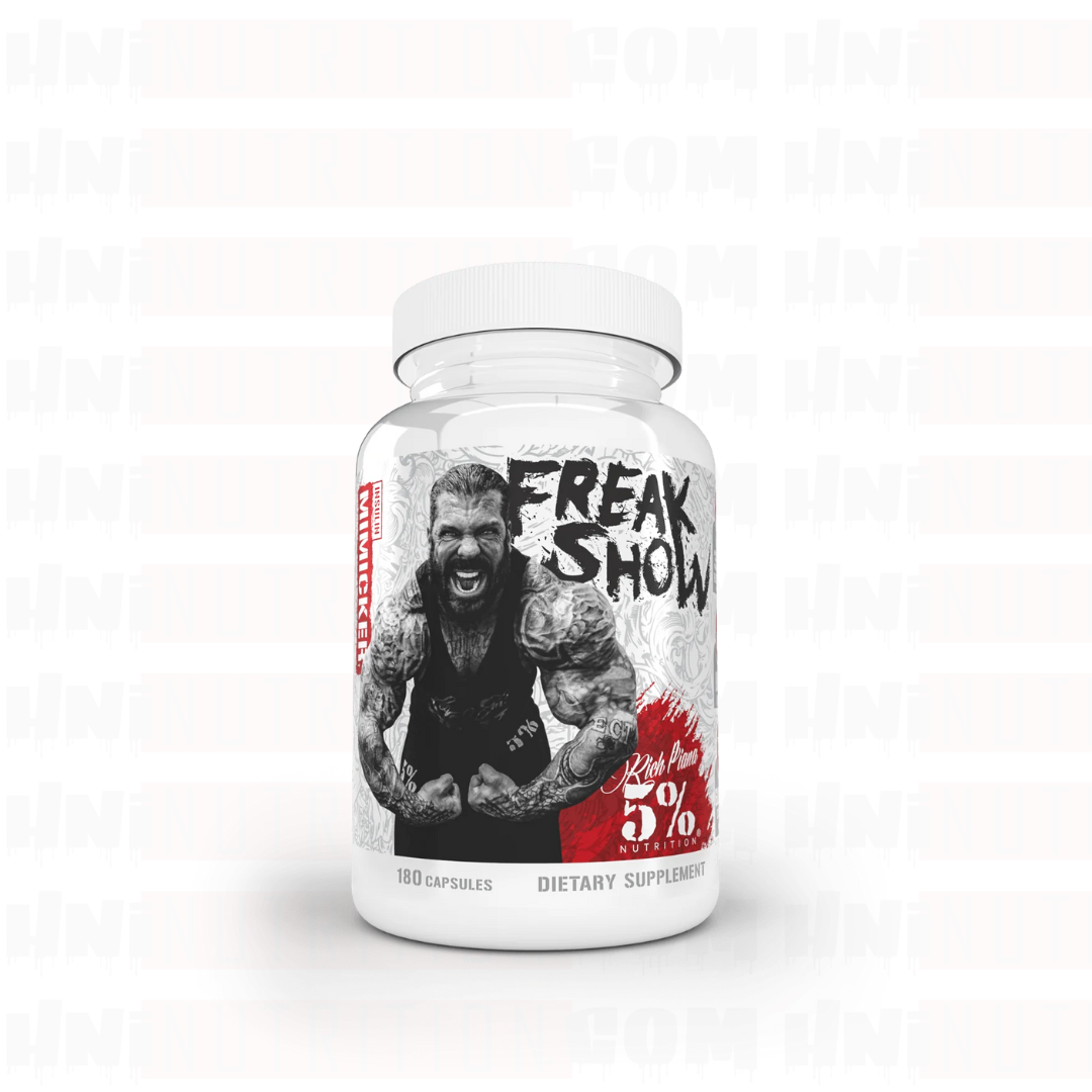 5% NUTRITION FREAK SHOW 180 CAPSULES