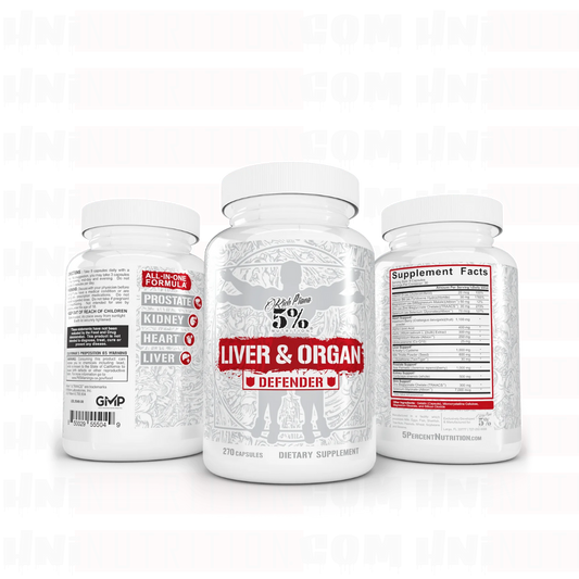 5% NUTRITION LIVER AND ORGAN DEFENDER 270 CAPSULES