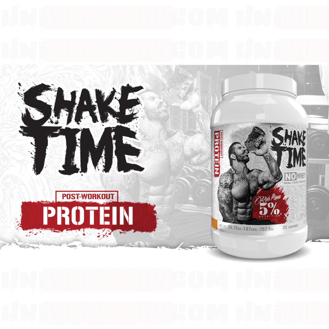 5% NUTRITION SHAKE TIME POST WORKOUT PROTEIN