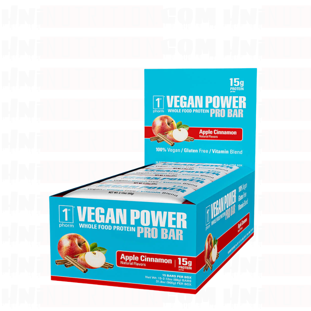 1ST PHORM VEGAN POWER PRO BAR APPLE CINNAMON