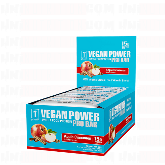 1ST PHORM VEGAN POWER PRO BAR APPLE CINNAMON