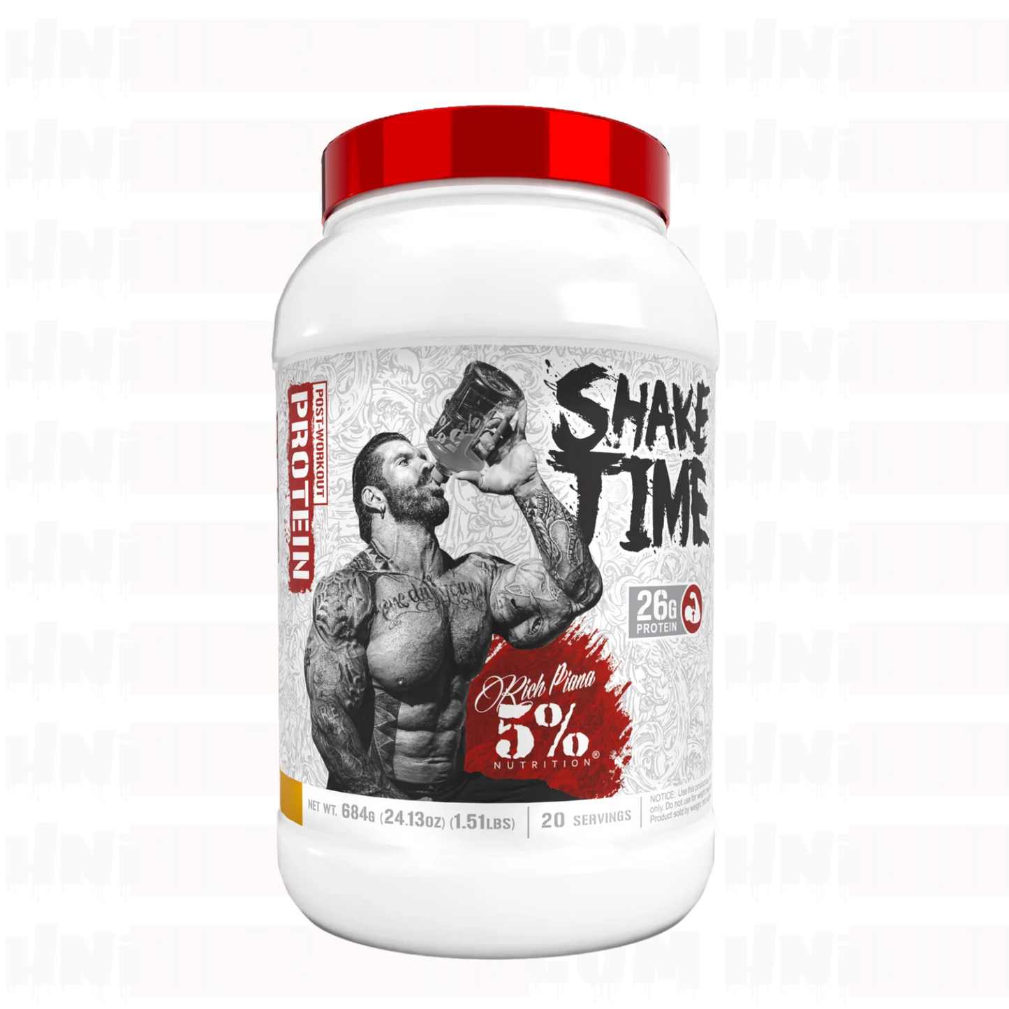 5% NUTRITION SHAKE TIME POST WORKOUT PROTEIN